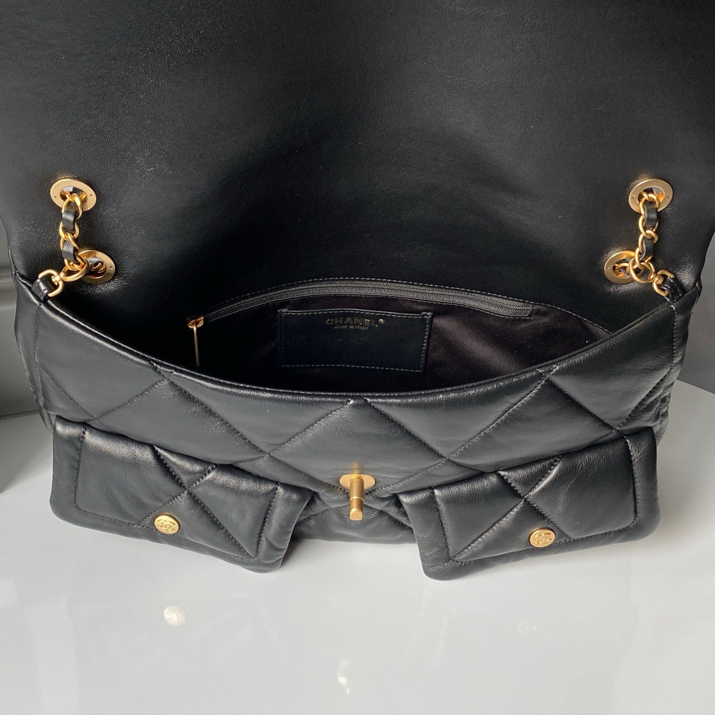 Ch**el Shopping Bag 26.5x45x9.5cm