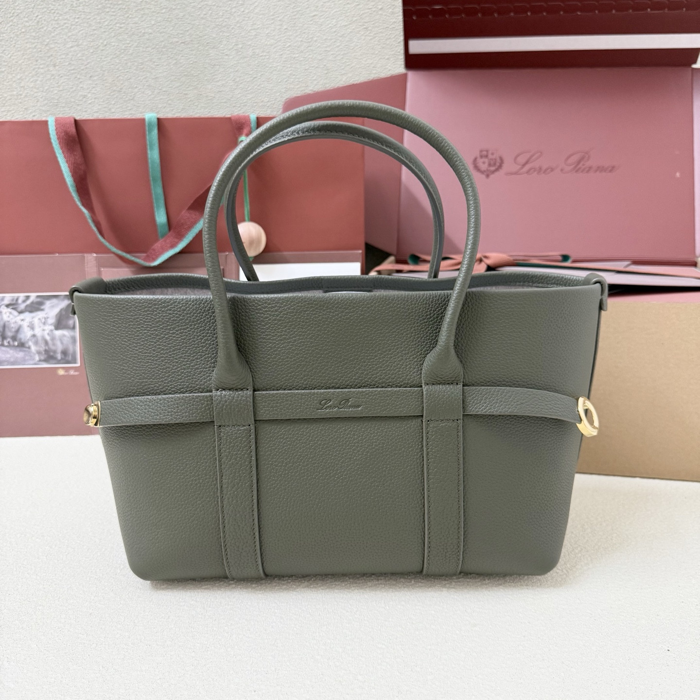 L0r0 P1ana Small Ghiera Shopper 28x19x12cm