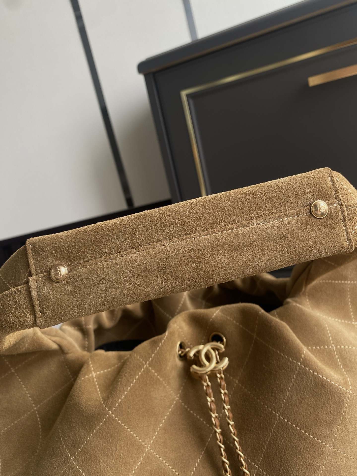 Ch**el Large Hobo Bag 30x12x45cm