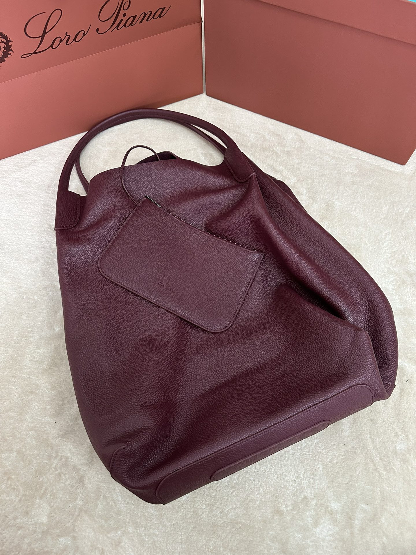 L0r0 P1ana Bale Hobo 40x32x27cm Handle length 22cm Without Box