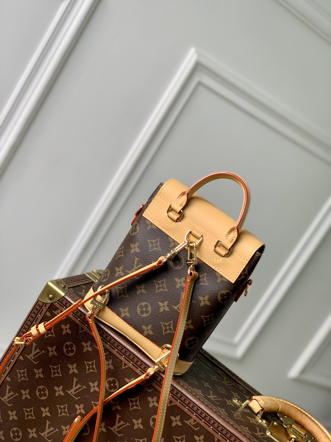LV Soho Mini Backpacks M14651 17x23x8cm