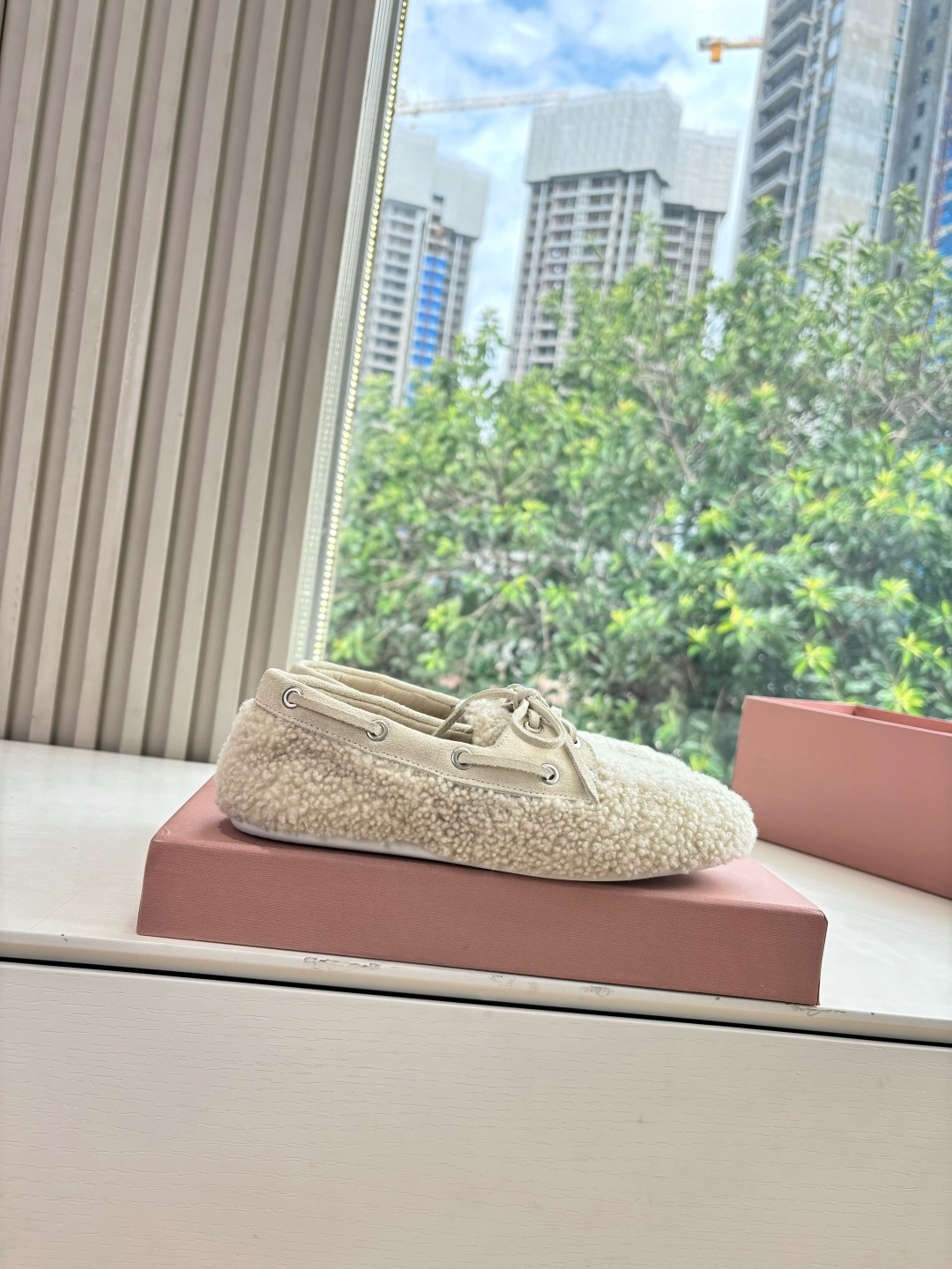 UA Miu Miu Shearing Loafers