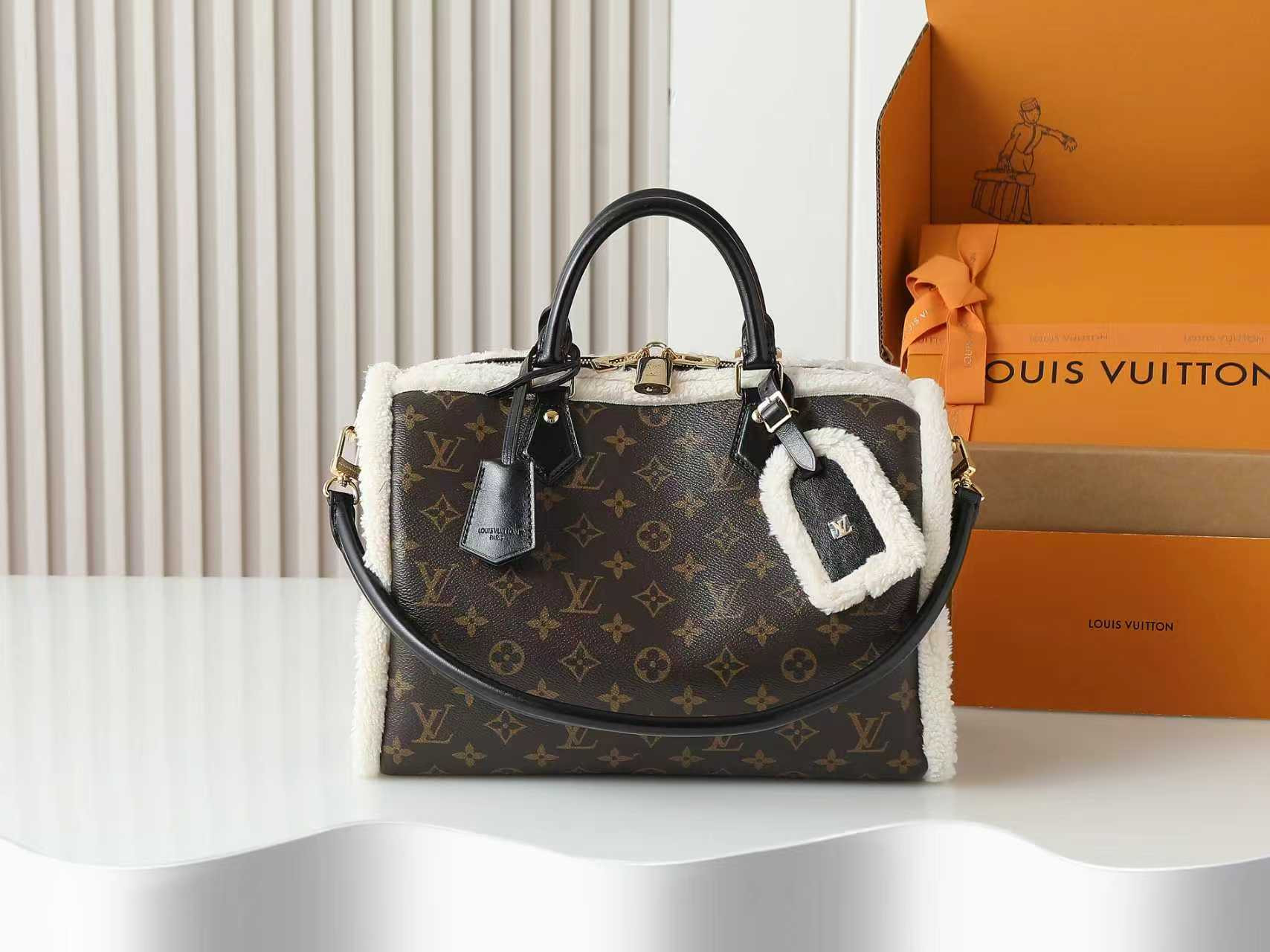 LV Speedy Soft 30 Teddy M26326 30x21x17cm