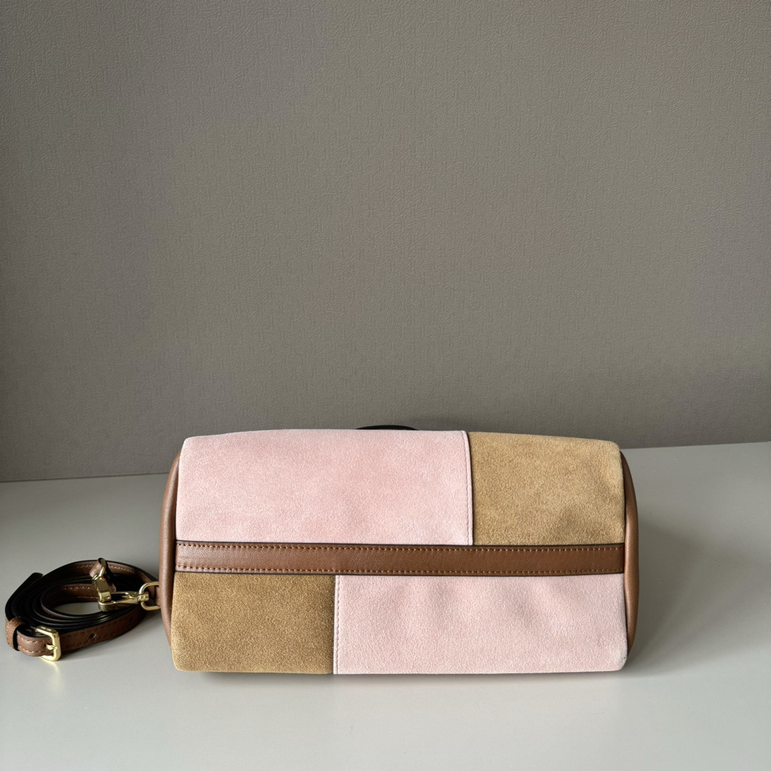 Miu Miu Patchwork Leather Handbag 20x25.5x13cm