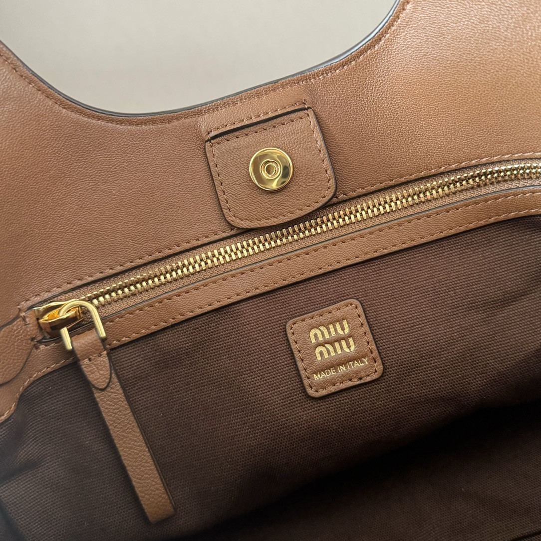 Miu Miu Patchwork Leather Handbag 20x25.5x13cm