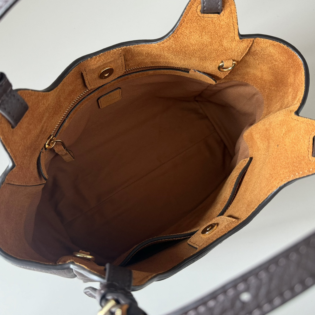 Miu Miu Leather Handbag 20x25.5x13cm