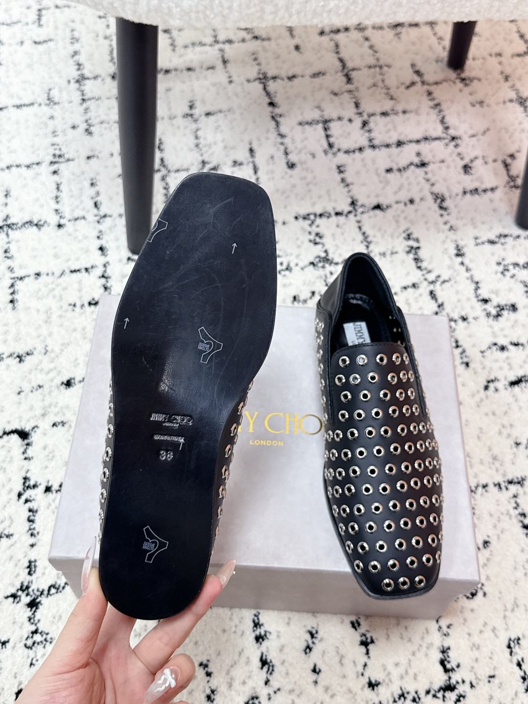 UA Jimmy Choo Eliot Slipper