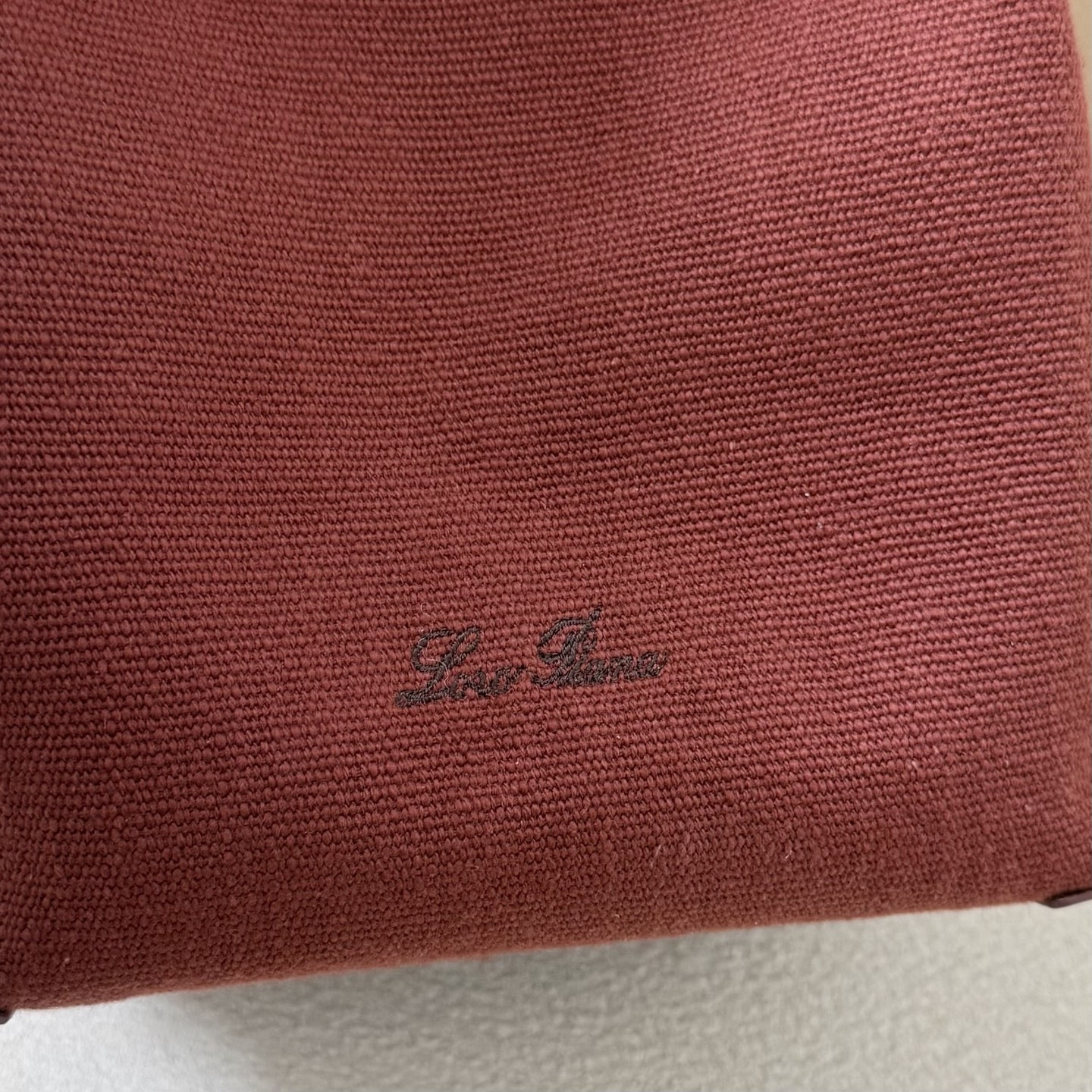 L0r0 P1ana Small Bale Cotton Bag 20x18x17cm