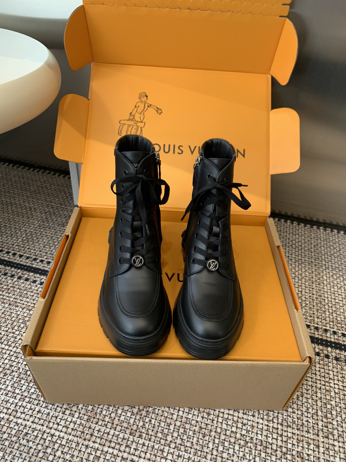 UA LV Squad Lace-up Ankle Boot