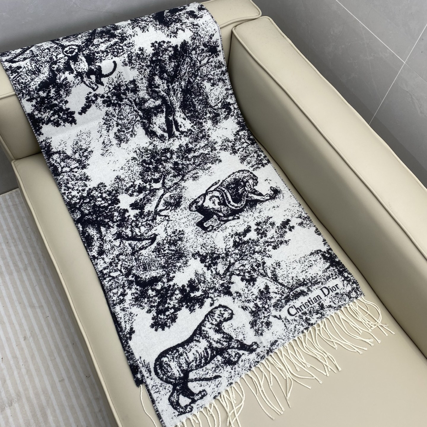 D10r scarf 200x45cm 59% cashmere 41% wool