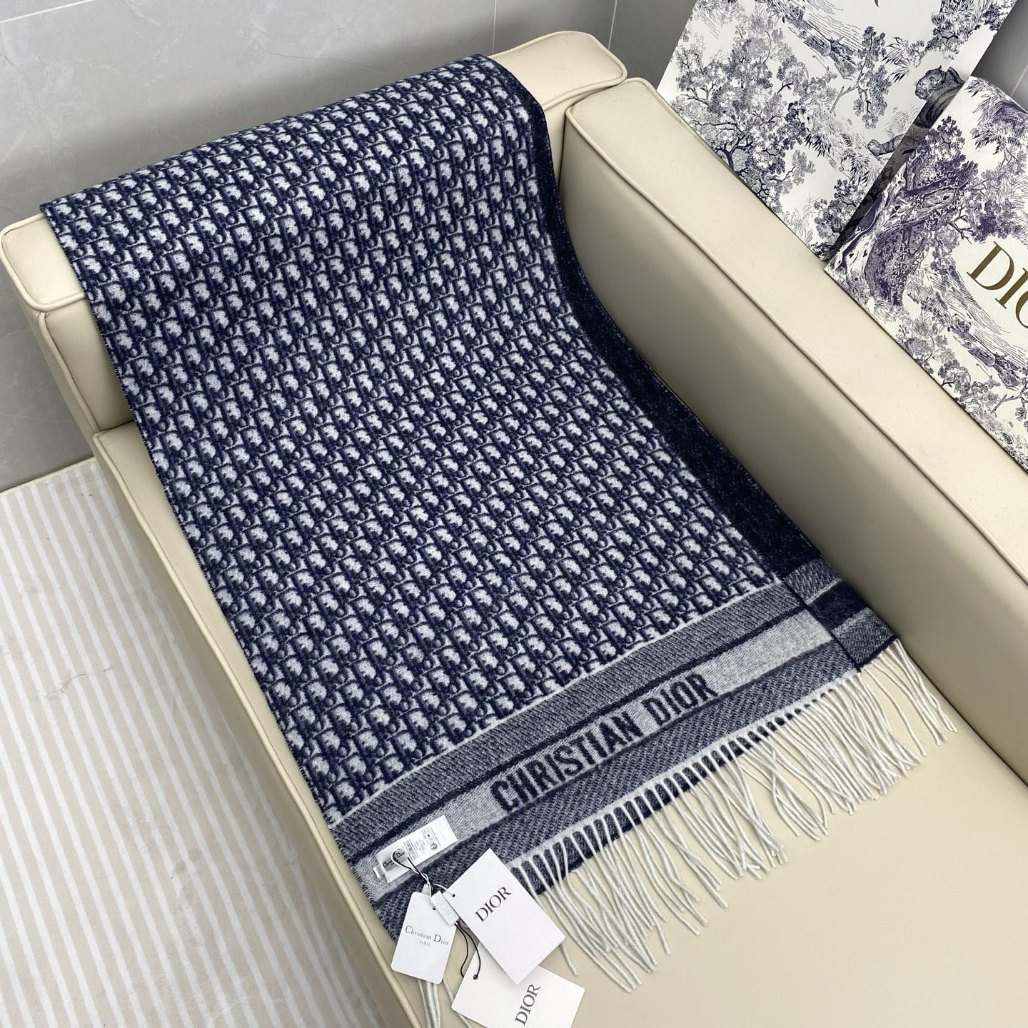 D10r scarf 45x200cm 100% cashmere