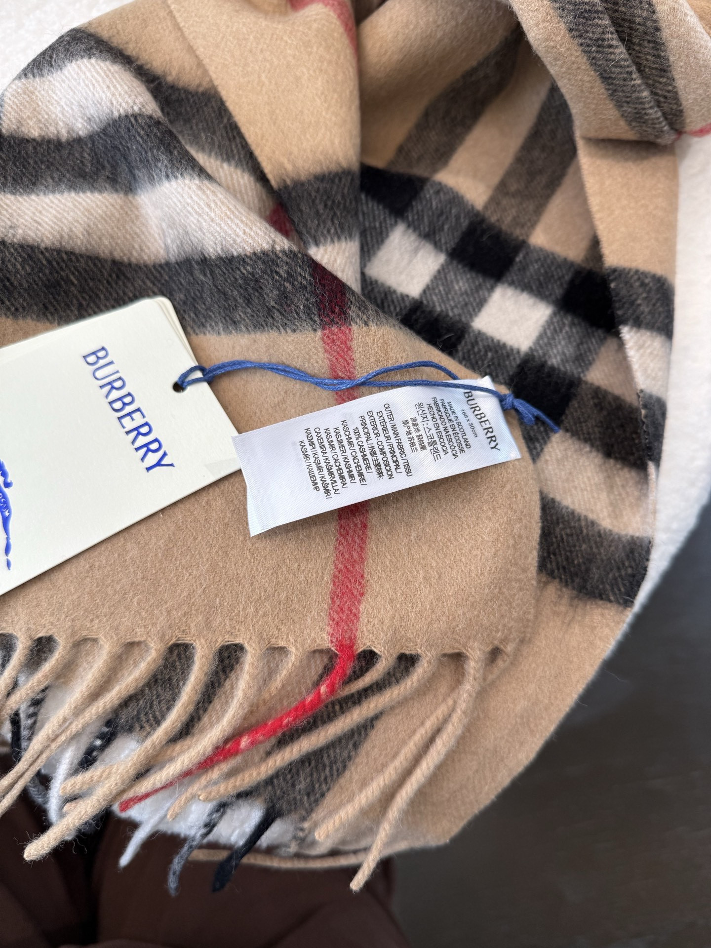 Bv*b*rry scarf 30x180cm