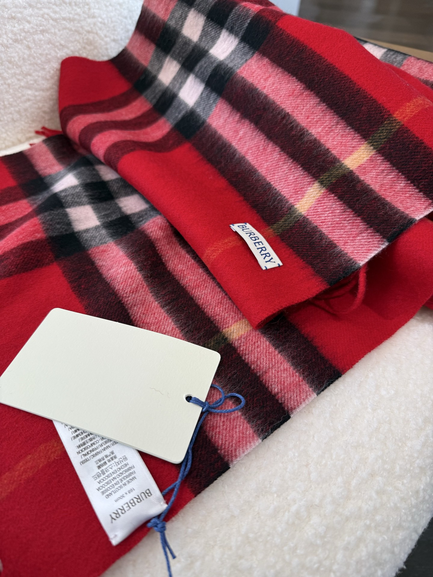 Bv*b*rry scarf 30x180cm