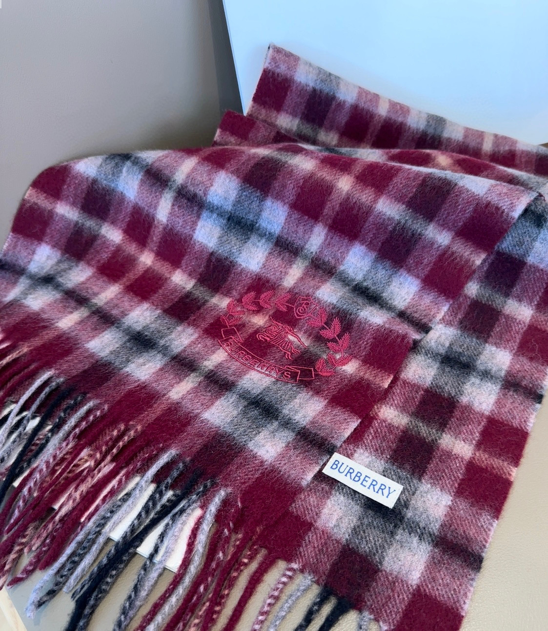 Bv*b*rry scarf 30x180cm