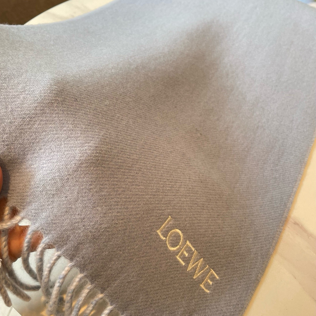 L0ew* scarf 30x182cm 90% wool 10% cashmere