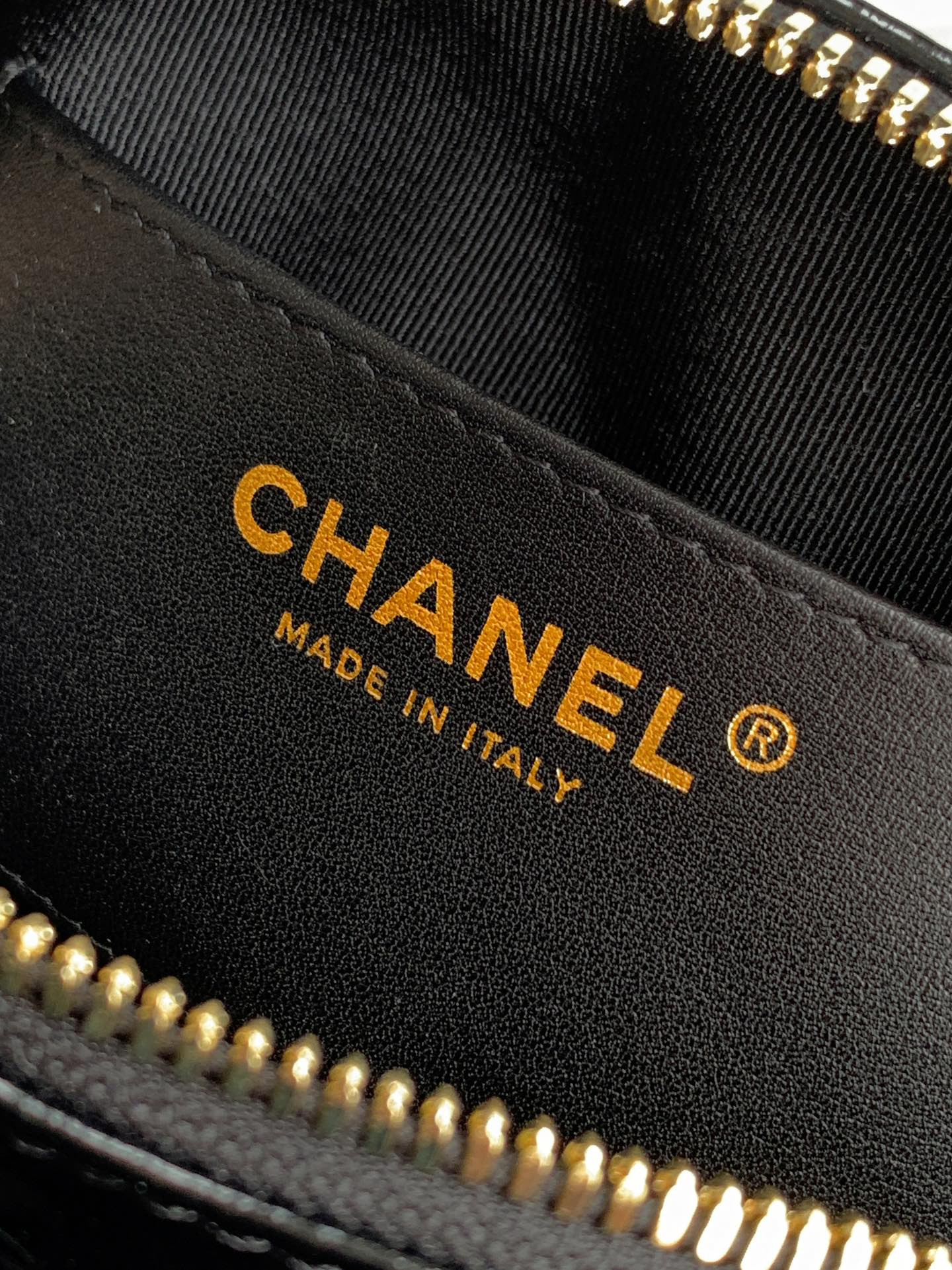 Ch**el Mini Bowling Bag 13x18x8cm