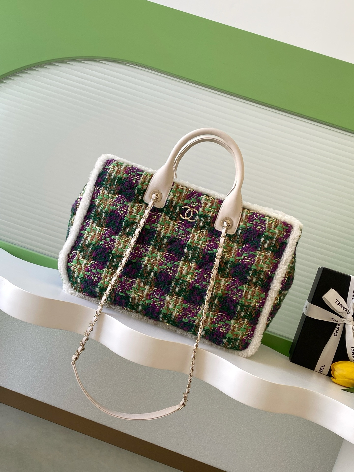 Ch**el Shopping Bag 27.5x39.5x16cm