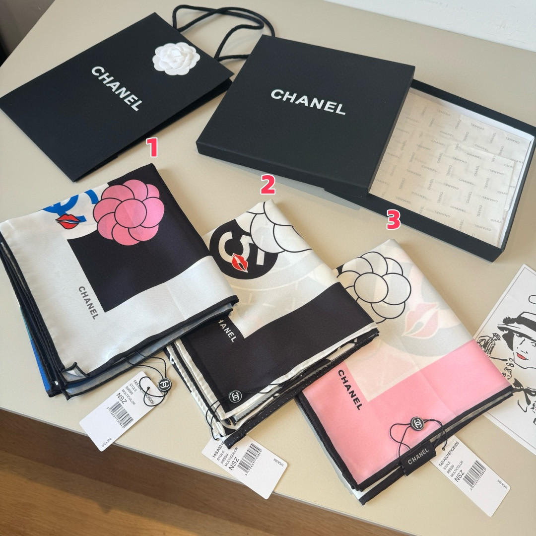 Ch**el scarf 90x90cm