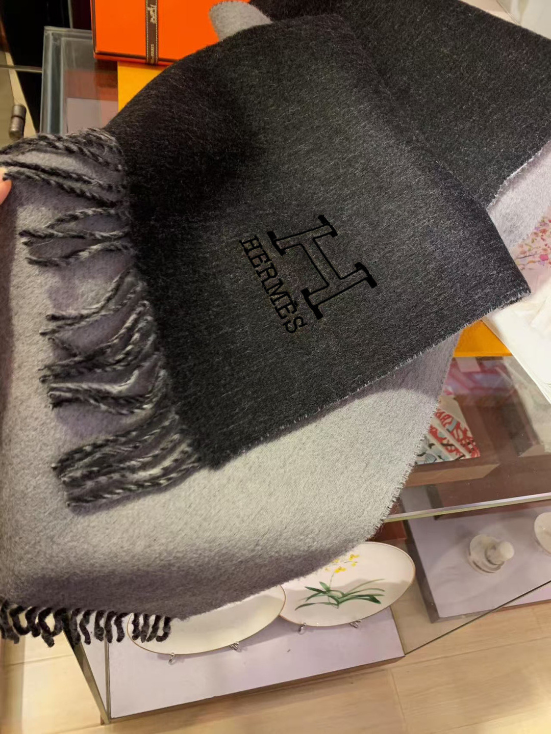 H**me5 scarf 30x200cm