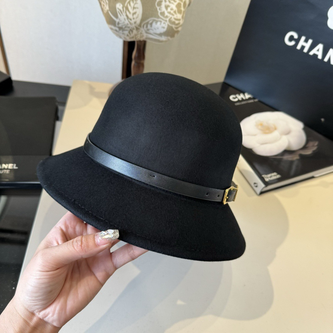 Ce1i*e bucket hat 100% wool 57cm head circumference