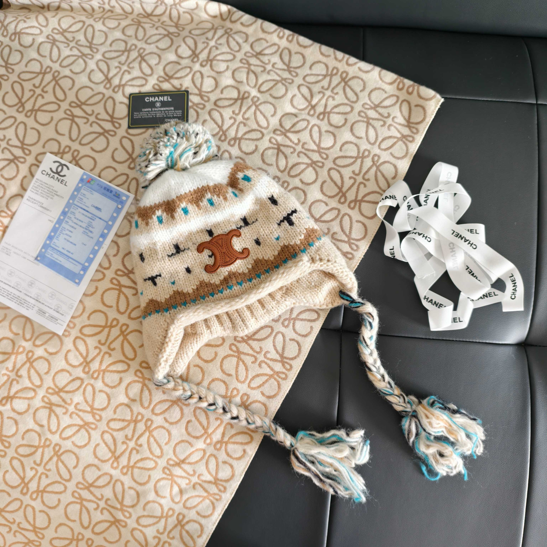 Celine Knit Trapper Hat