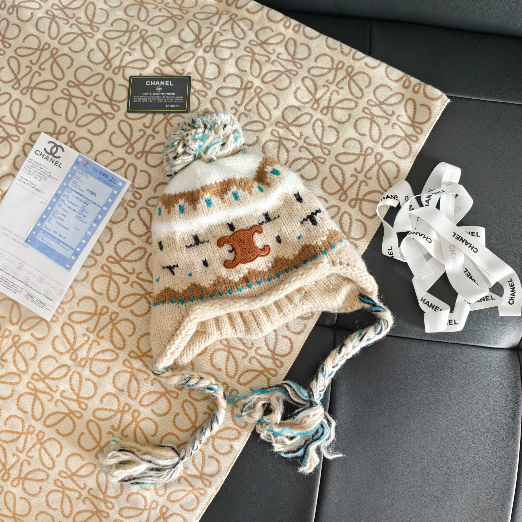 Celine Knit Trapper Hat