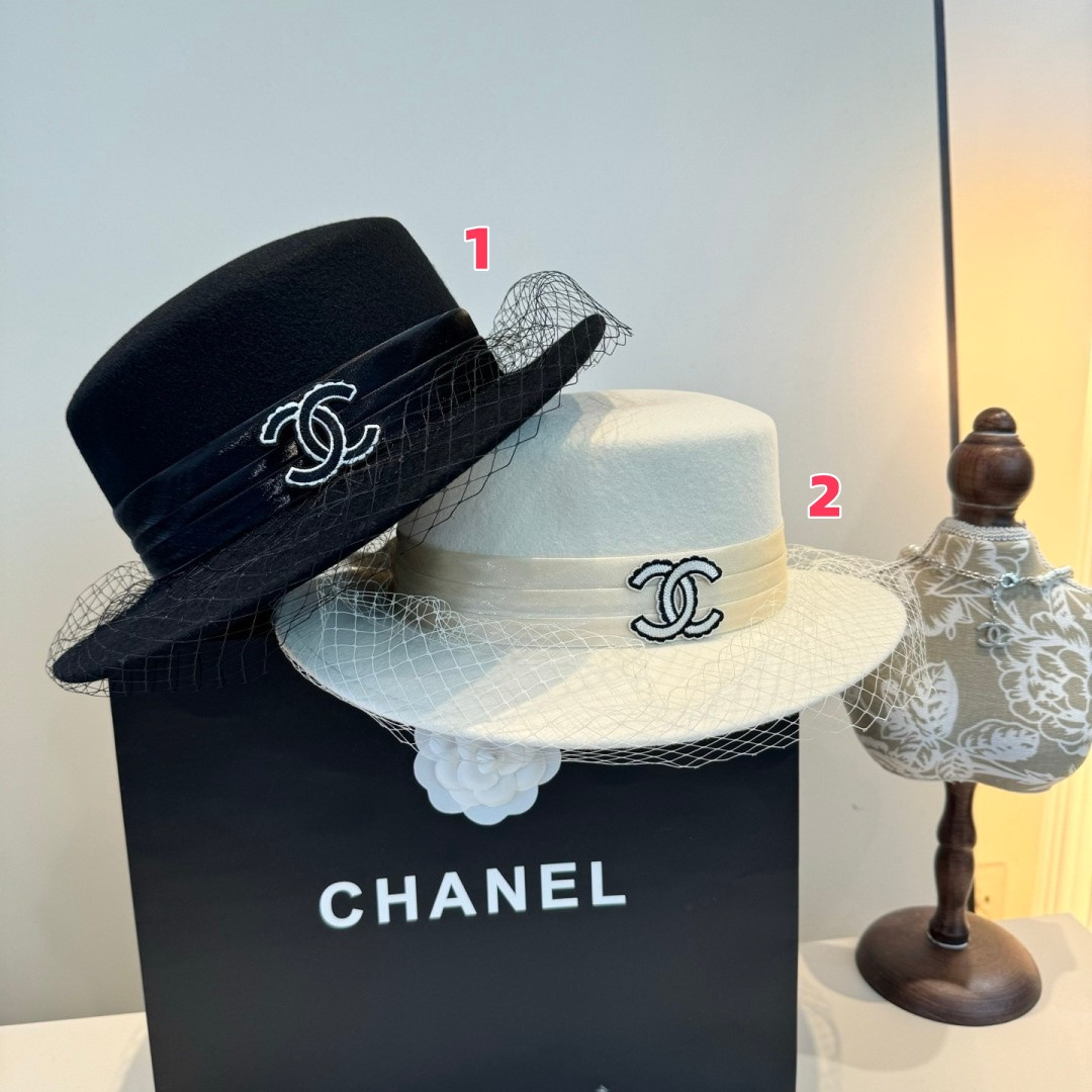 Ch**el wool felt hat 57cm head circumference