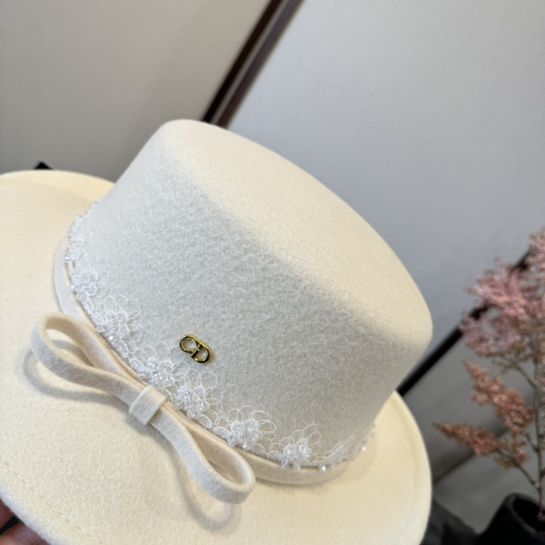 D10r wool felt hat 57cm head circumference