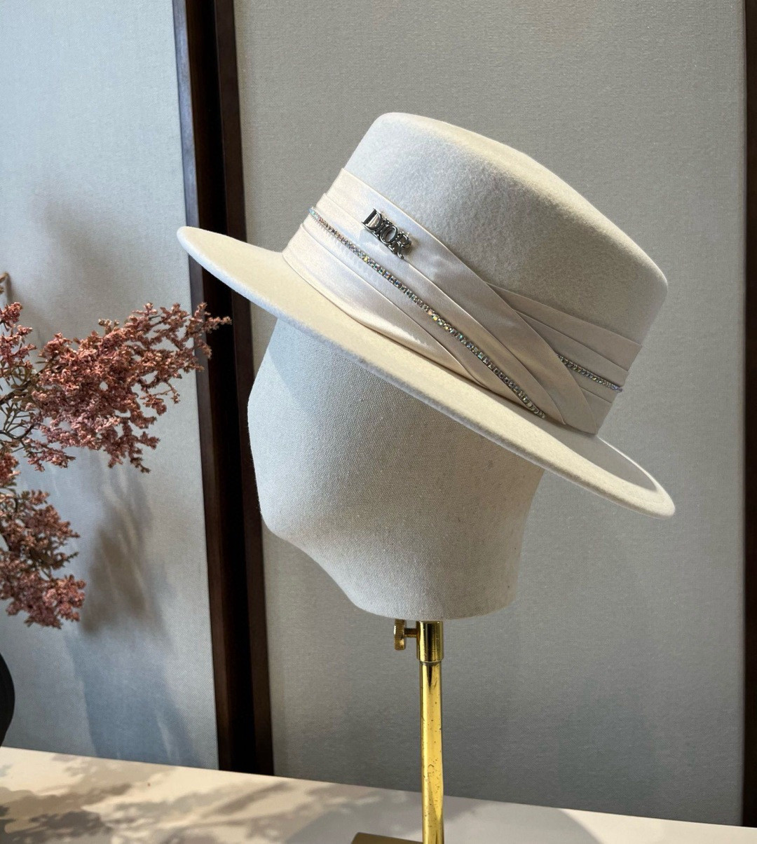 D10r wool felt hat 57cm head circumference