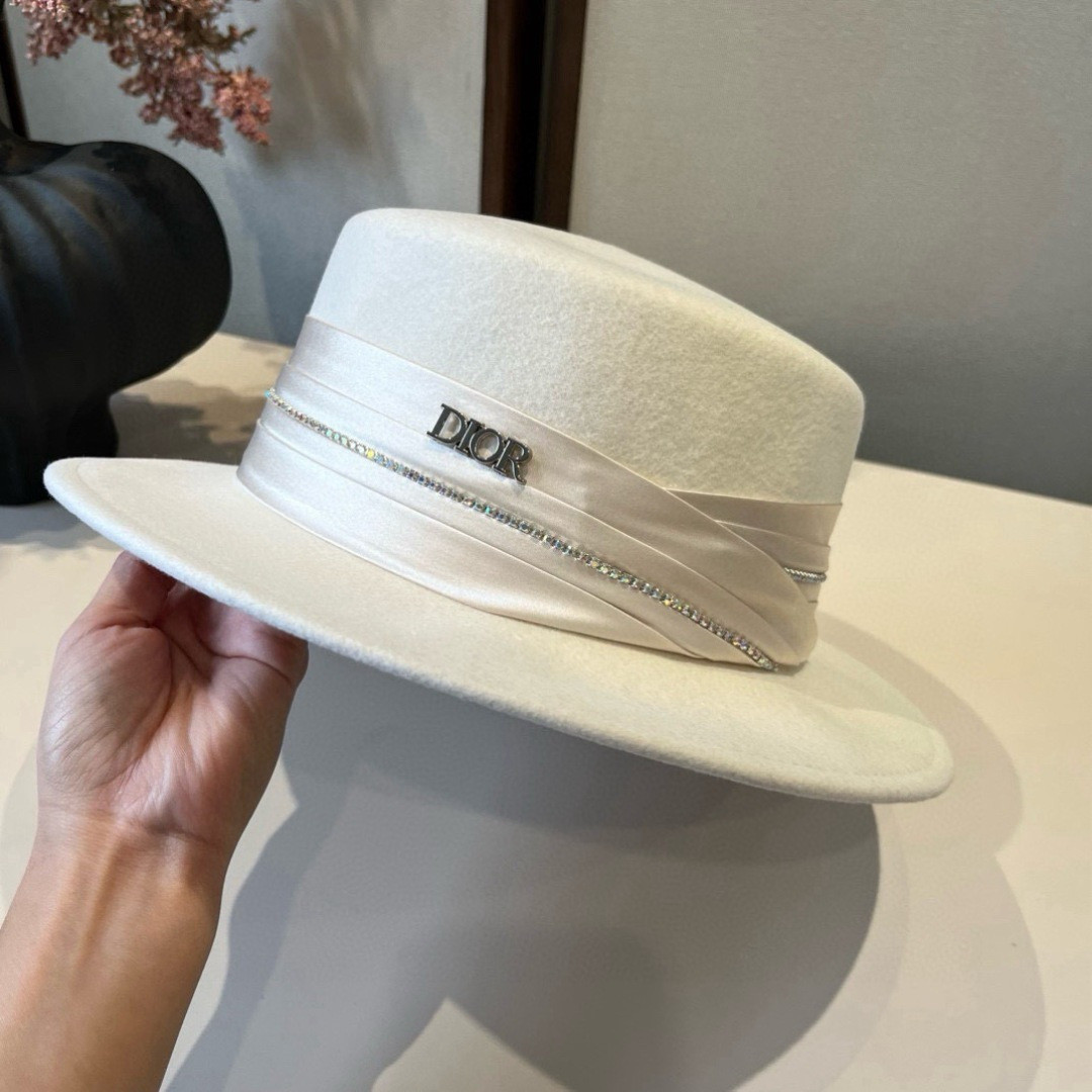 D10r wool felt hat 57cm head circumference