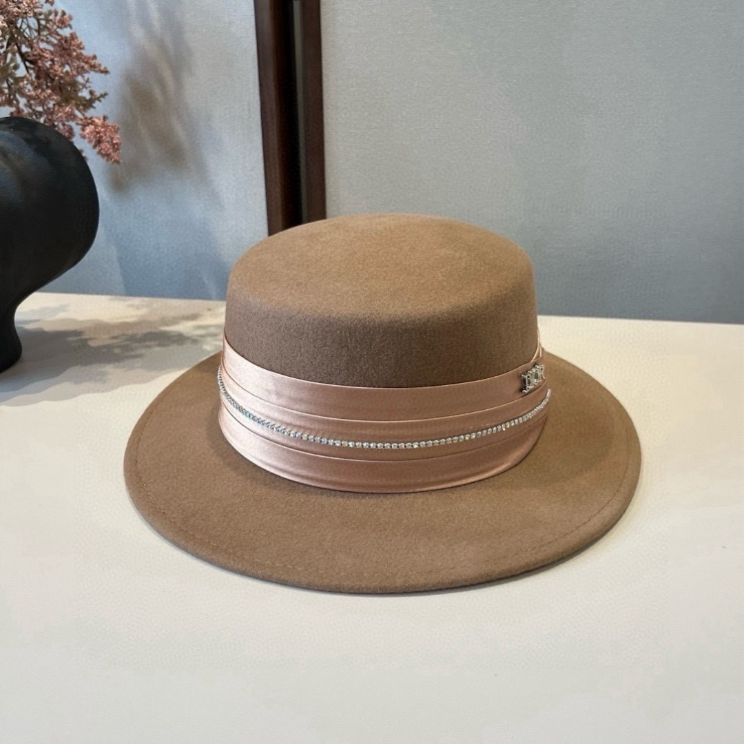 D10r wool felt hat 57cm head circumference
