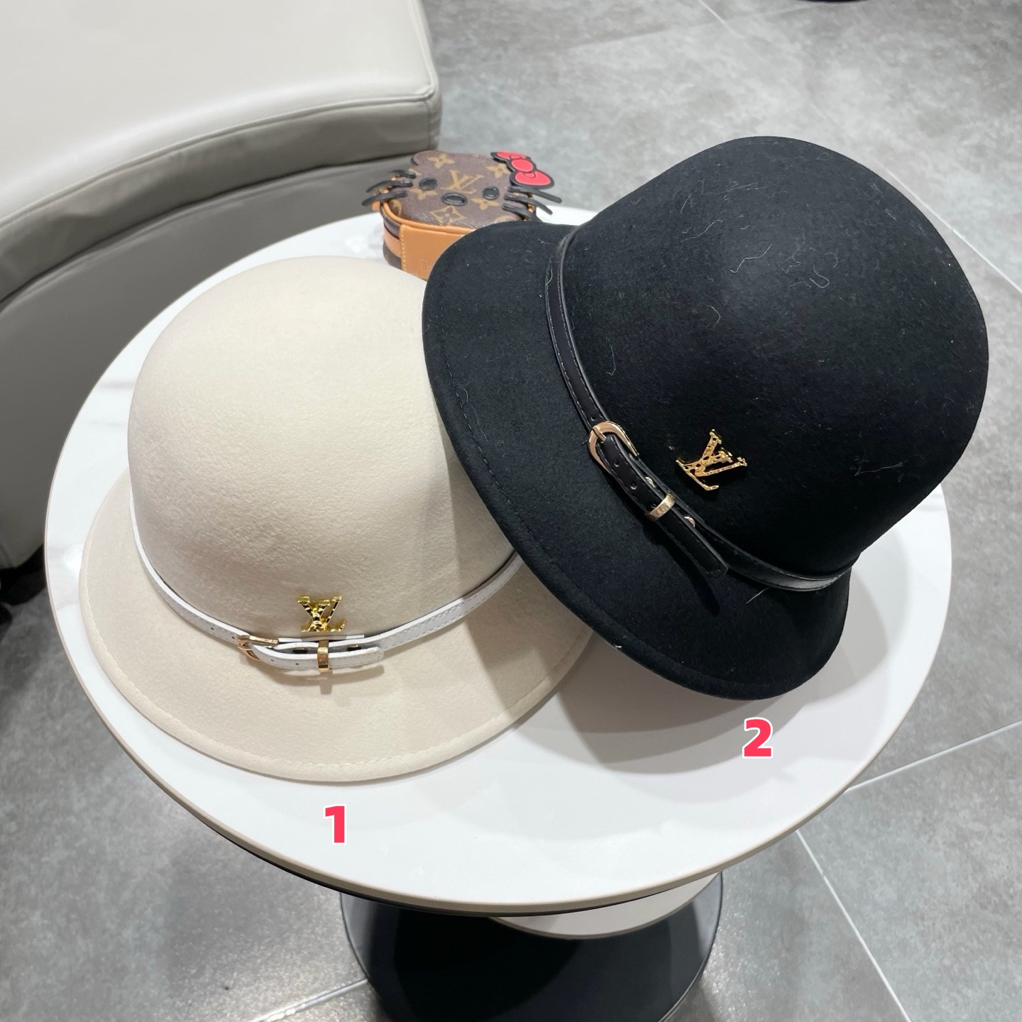 l0vis Vvtt0n bucket hat 100% wool 57cm head circumference