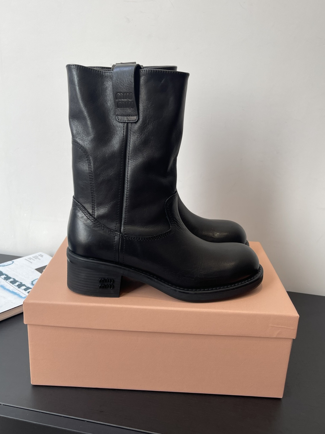 UA Miu Miu Ankle Boots