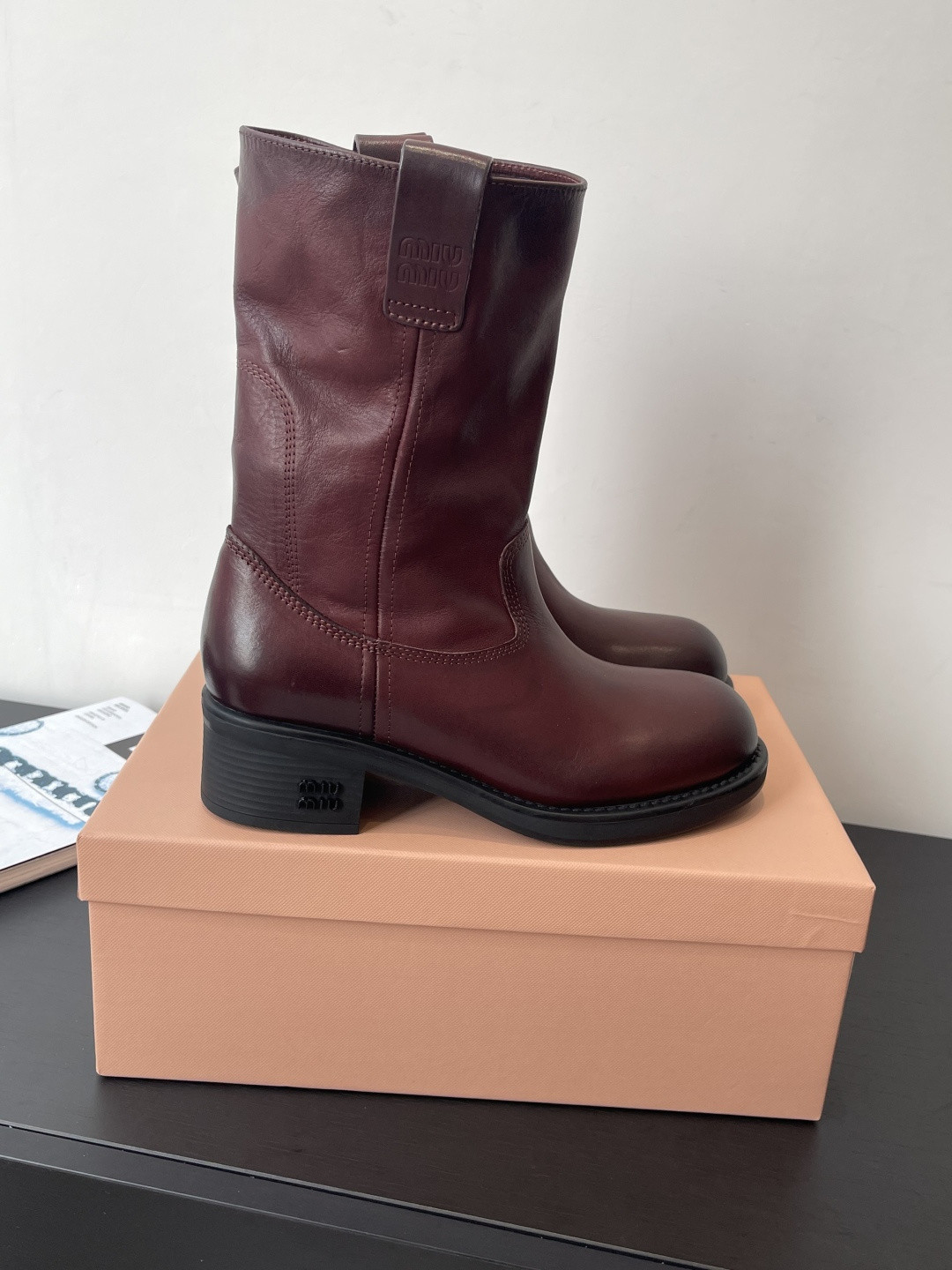 UA Miu Miu Ankle Boots