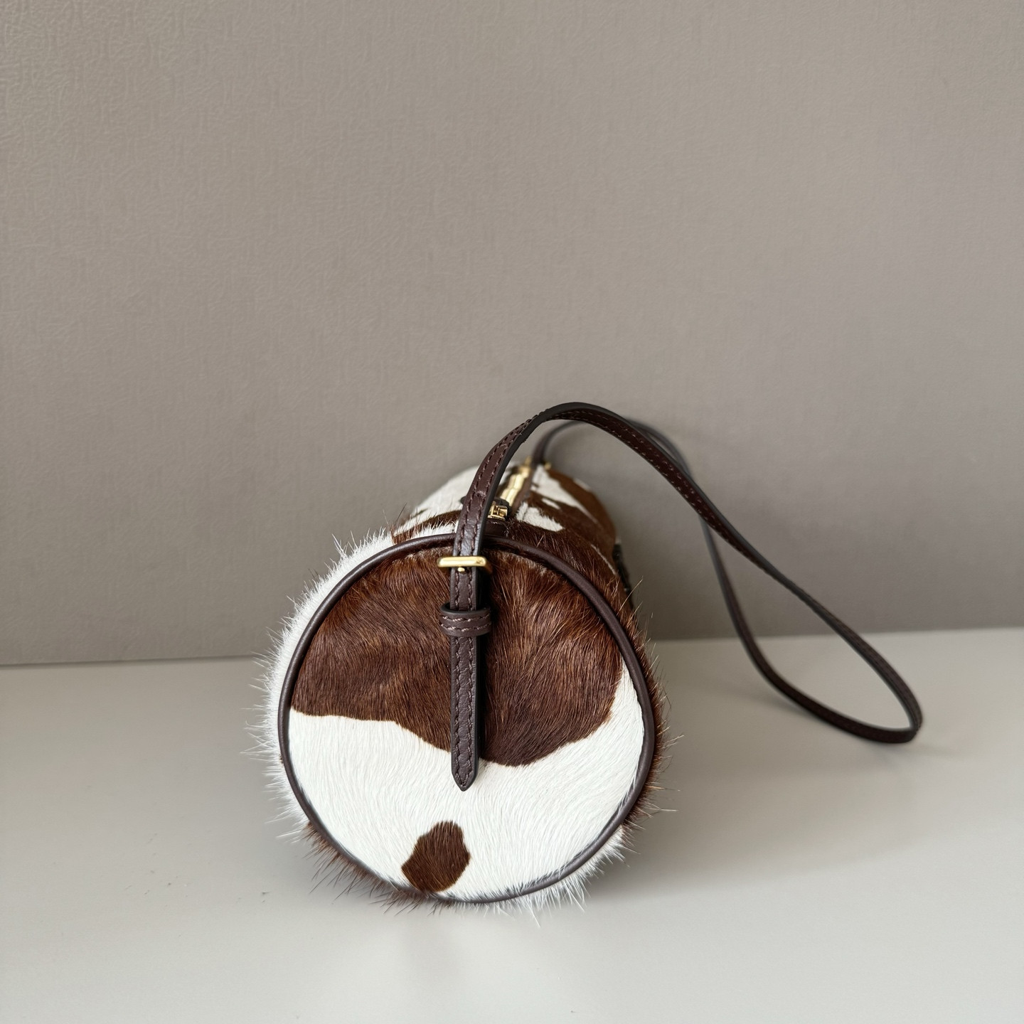 Miu Miu Printed Leather Pouch 9x22x9cm