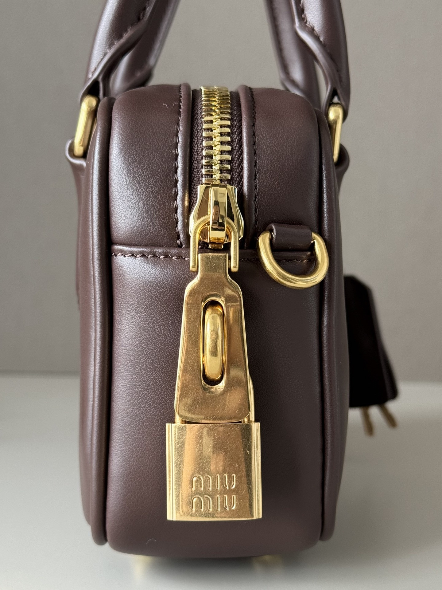 Miu Miu Arcadie Leather Bag 13x19x6cm