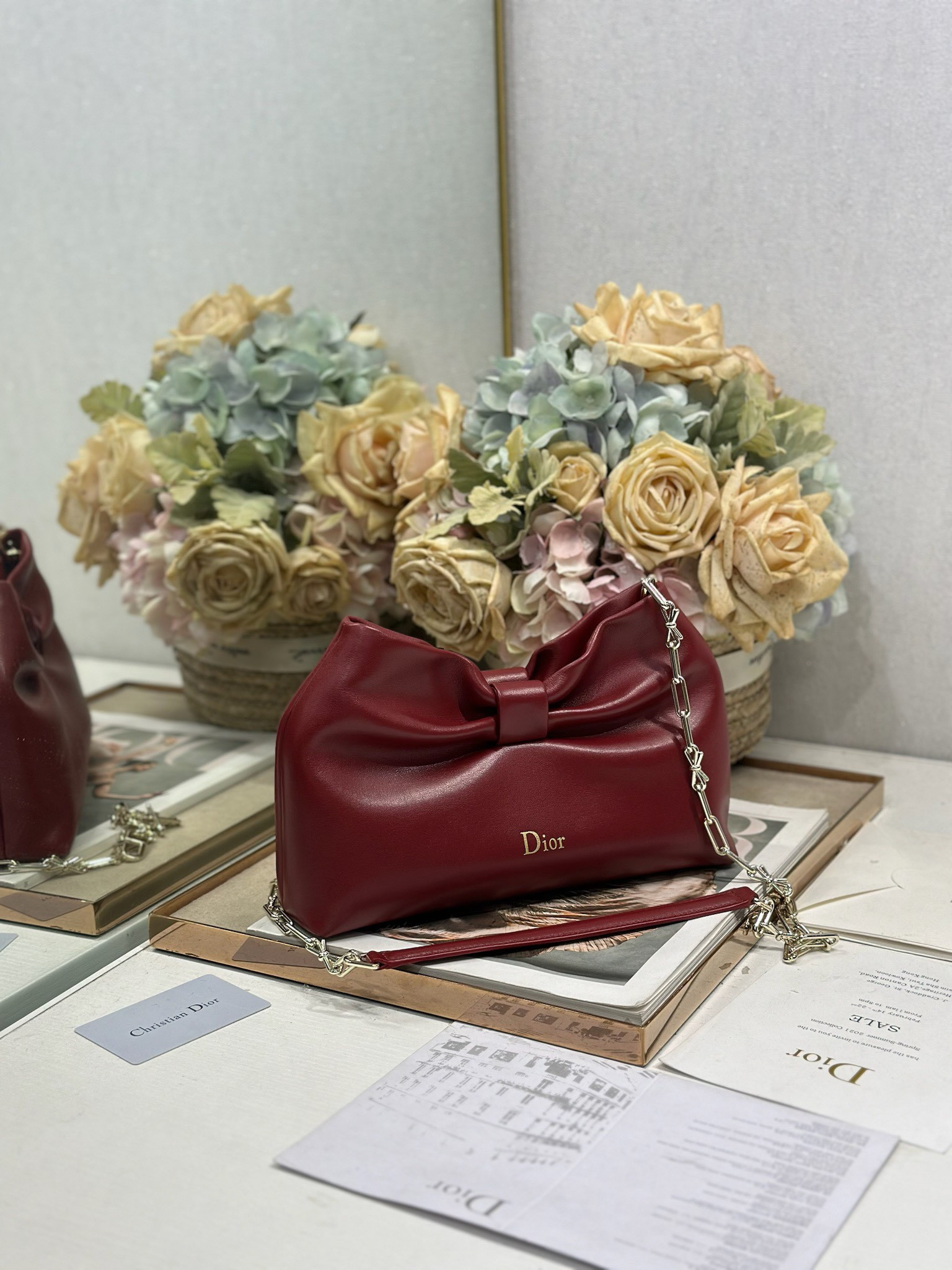 D10r Small Bow Bag 26x16x10cm