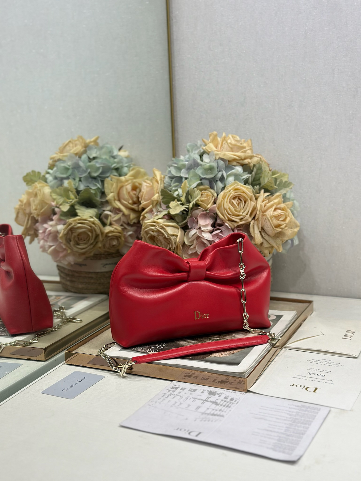 D10r Small Bow Bag 26x16x10cm