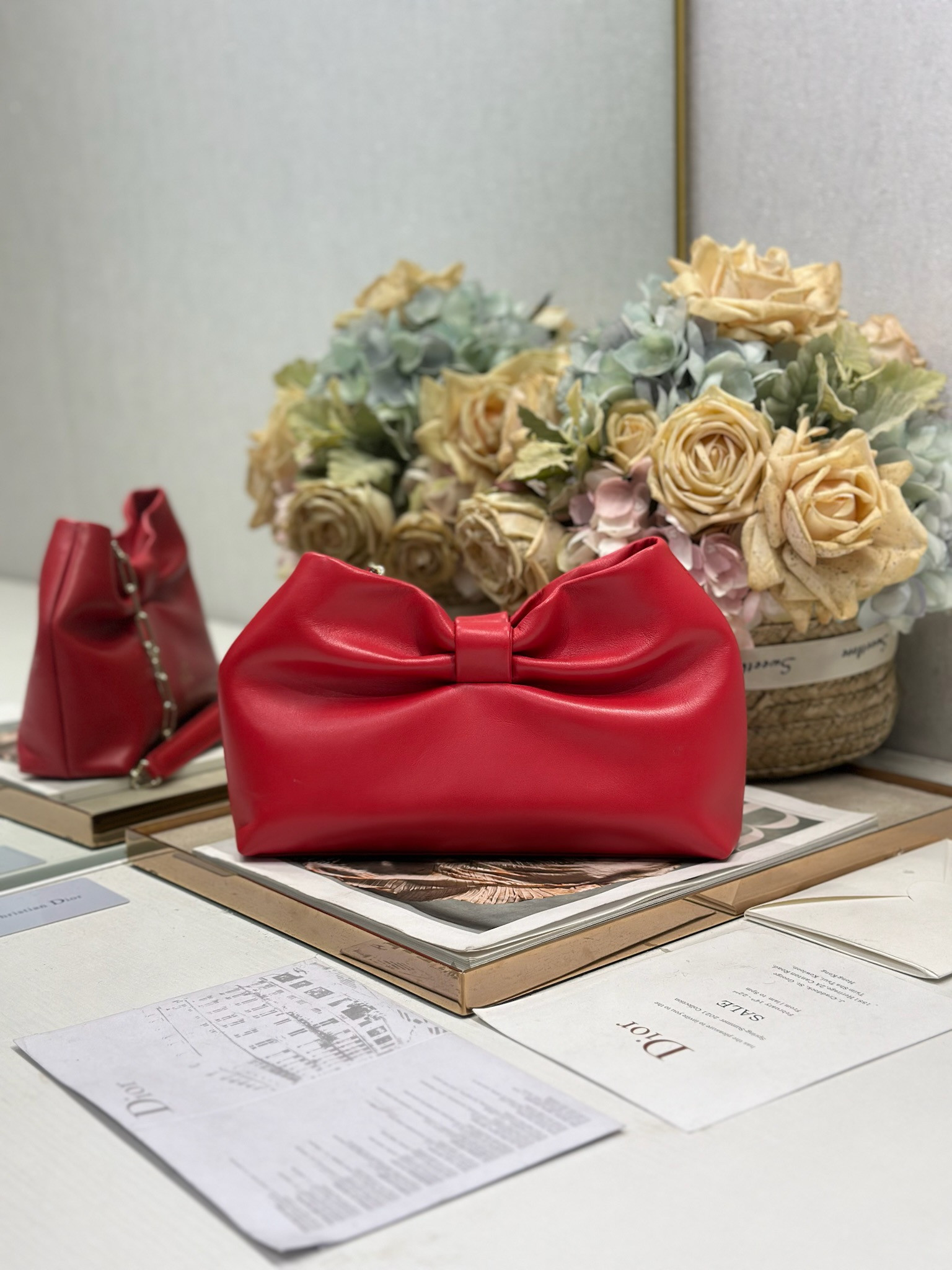 D10r Small Bow Bag 26x16x10cm