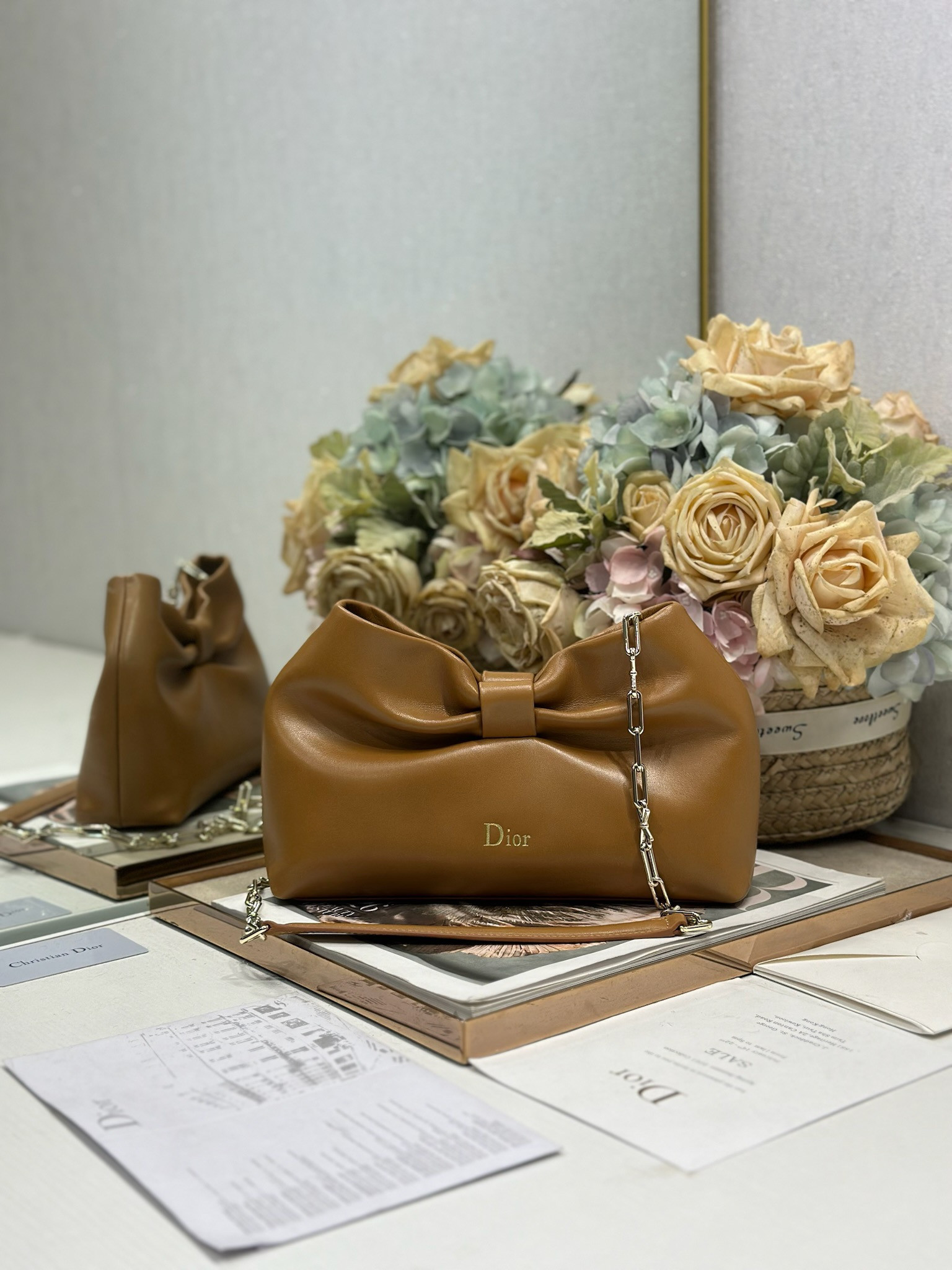 D10r Small Bow Bag 26x16x10cm