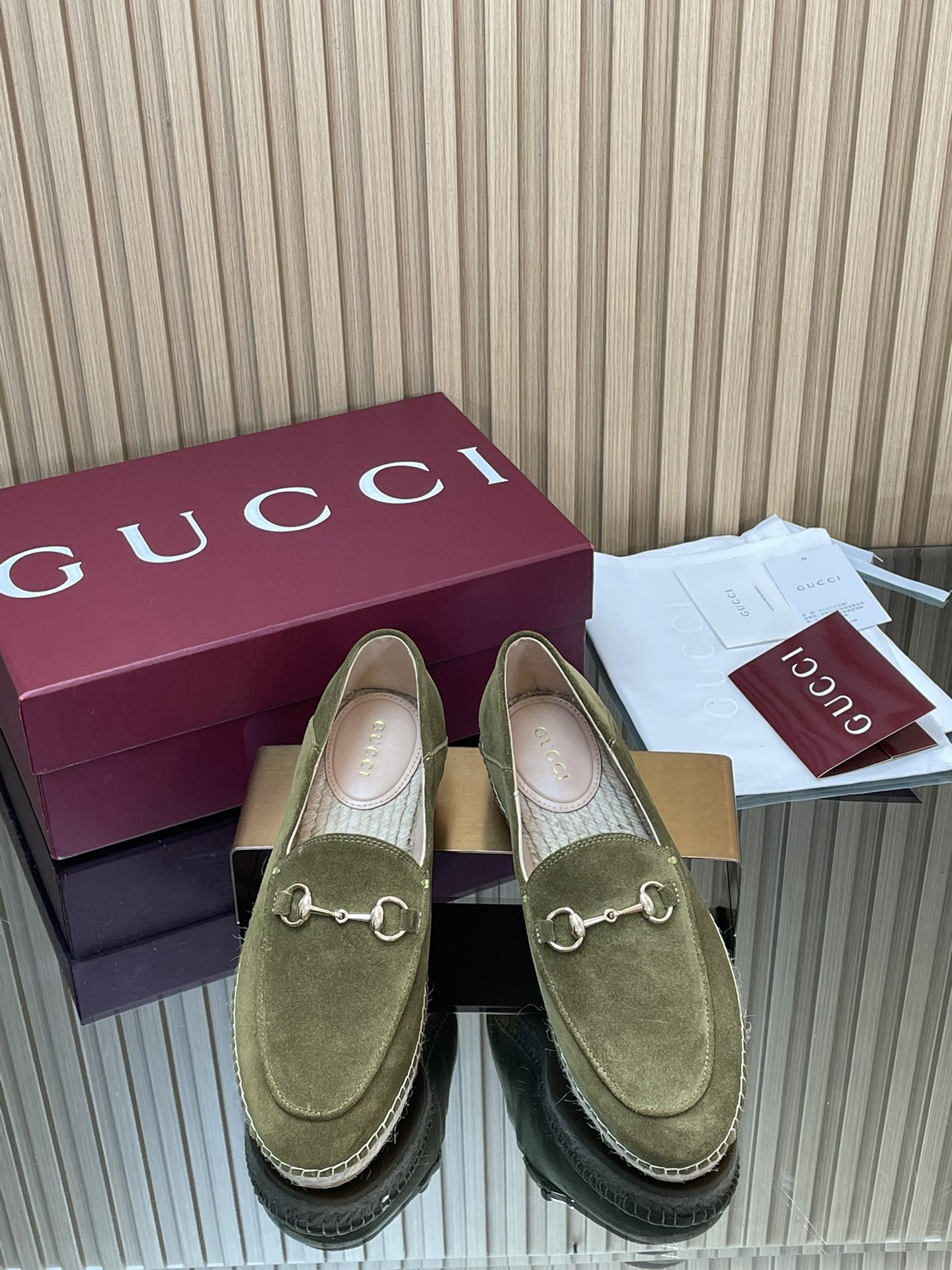 UA Gucci Espadrille With Horsebit