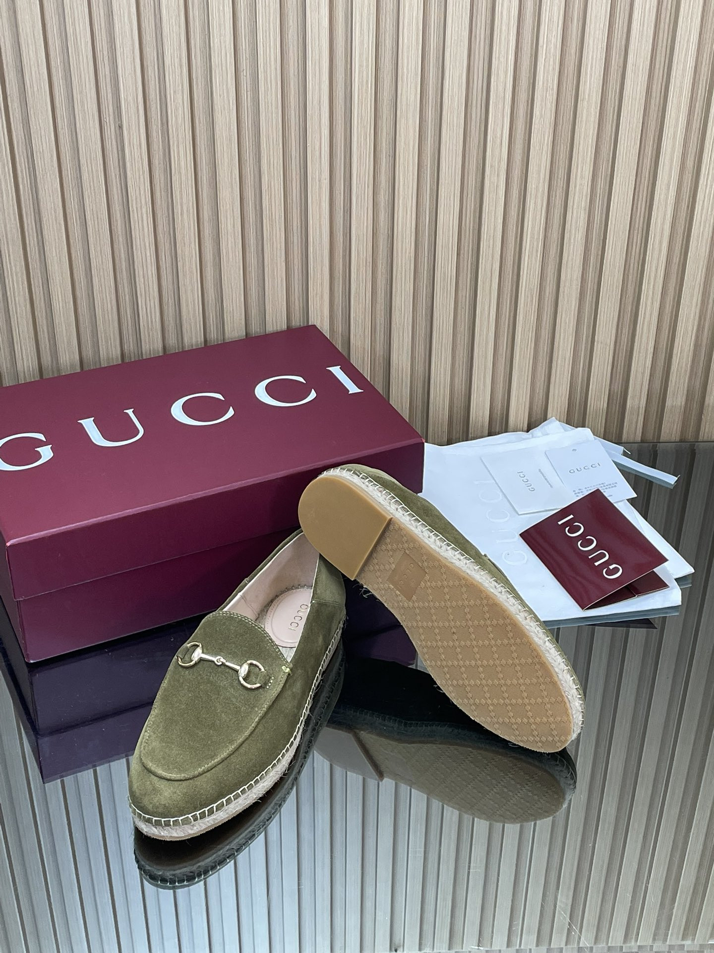 UA Gucci Espadrille With Horsebit