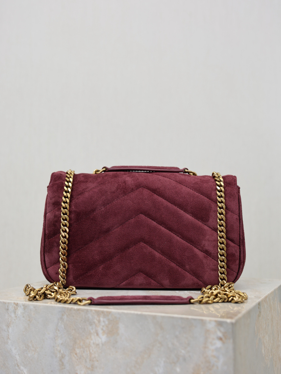 YSL LOULOU small in Suede 24x14x6cm