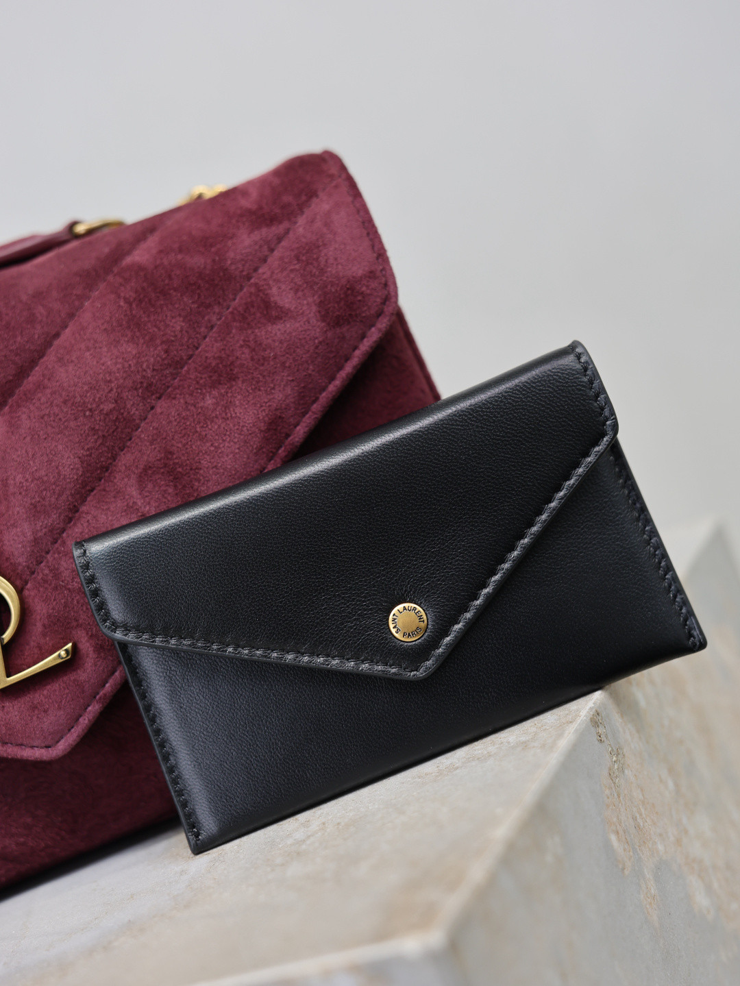 YSL LOULOU small in Suede 24x14x6cm