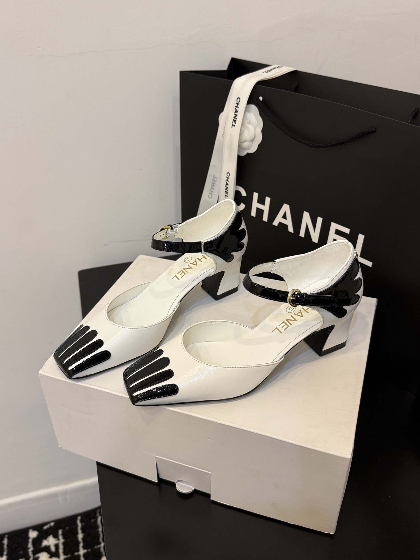 UA Chanel Mary Janes