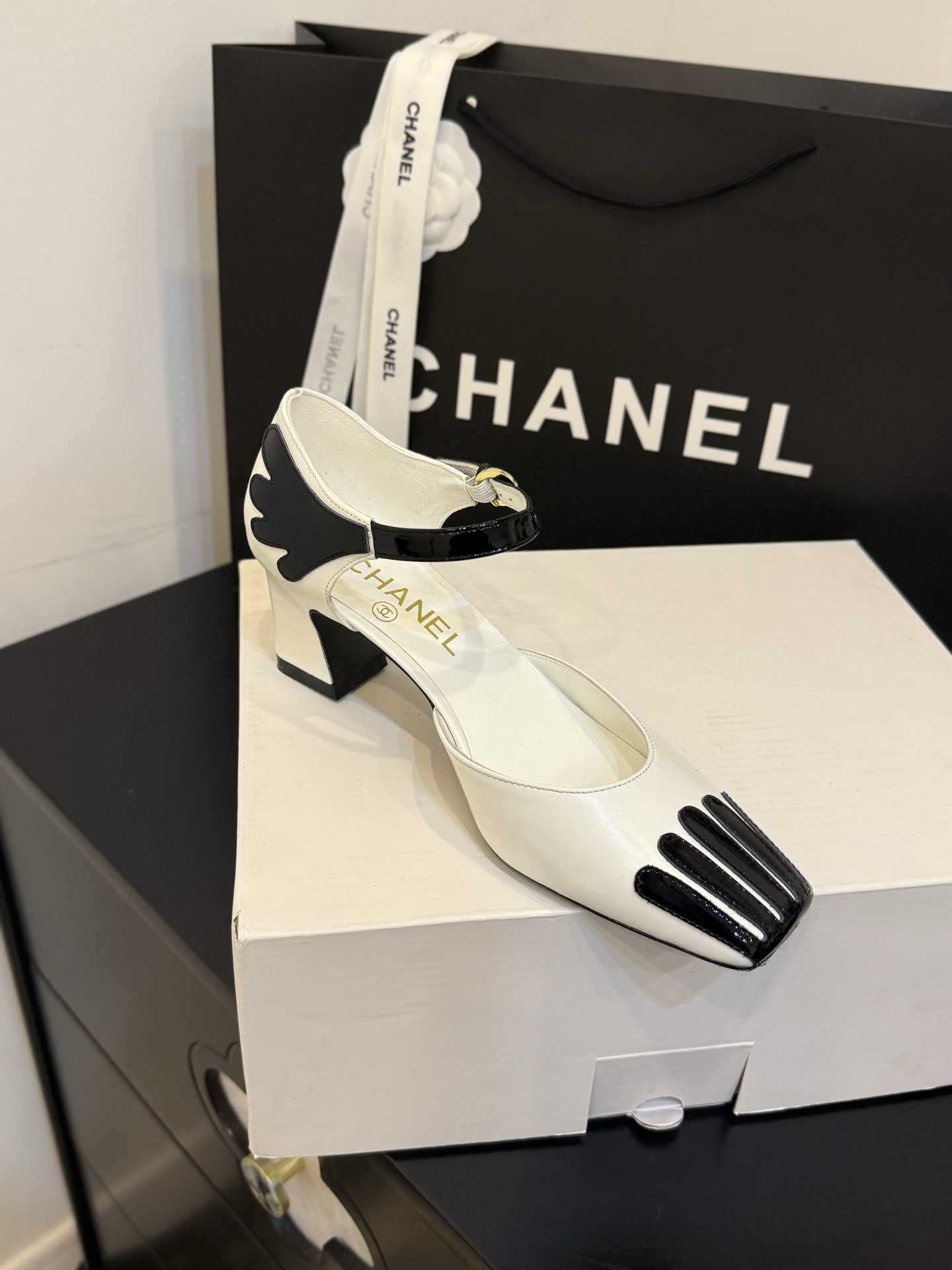 UA Chanel Mary Janes