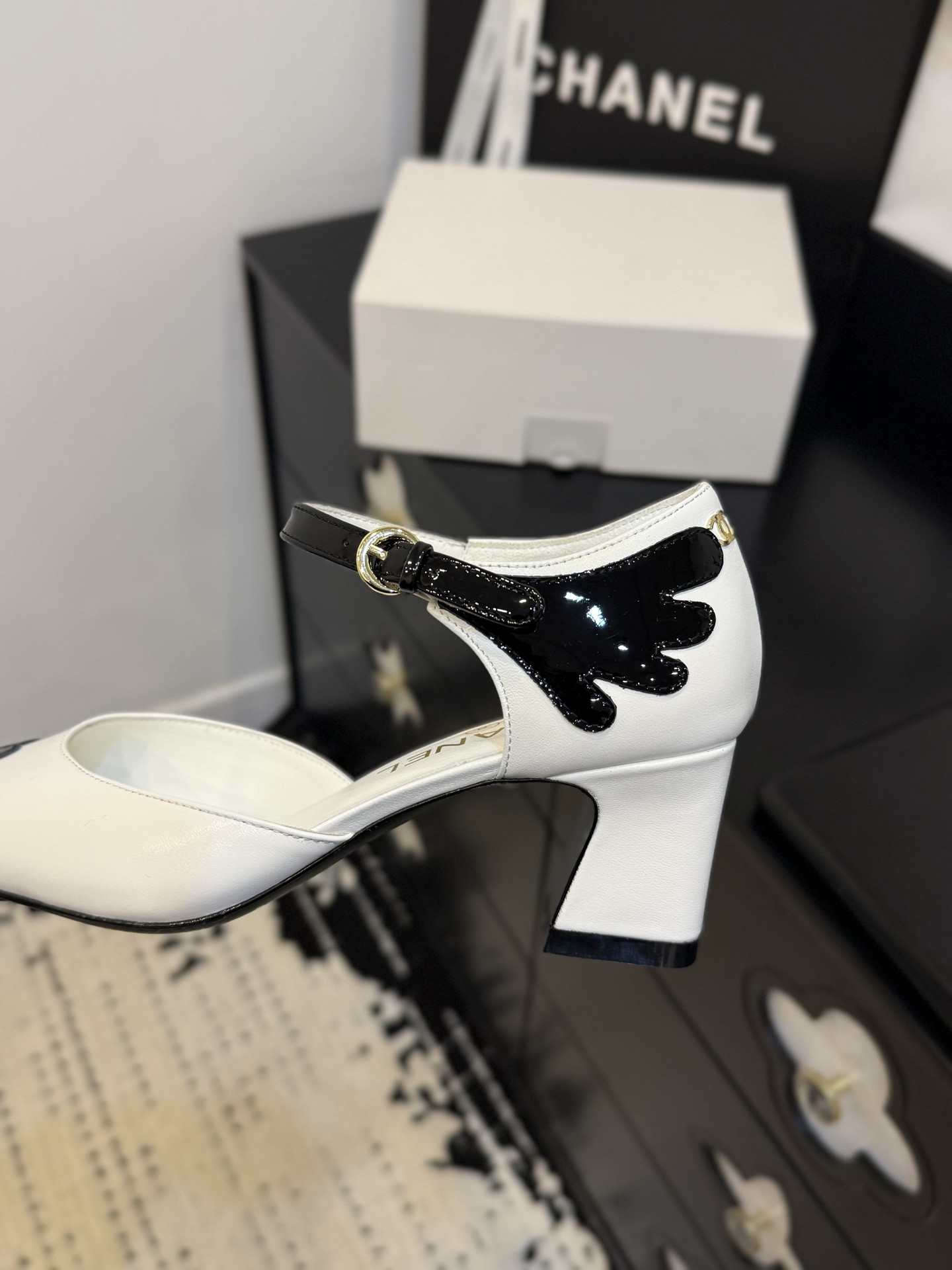 UA Chanel Mary Janes