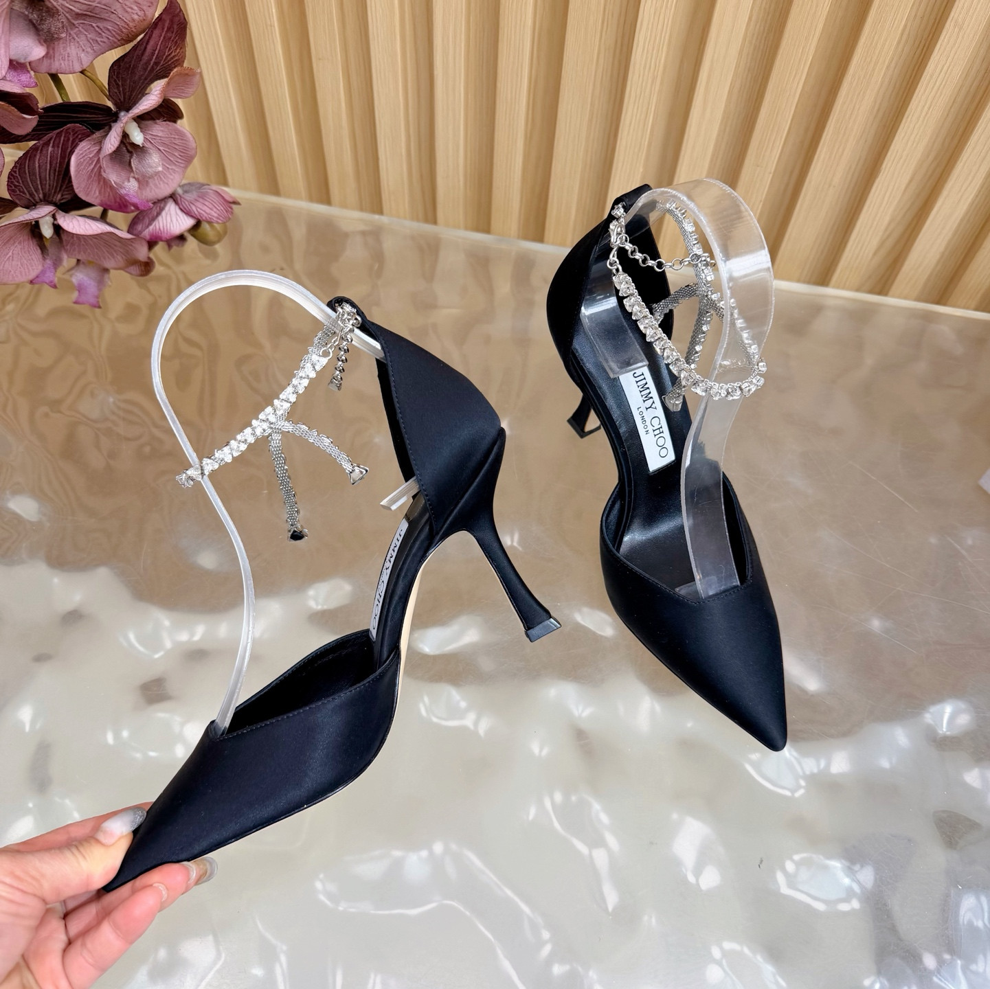 UA Jimmy Choo Stevie Pumps 9cm Heel