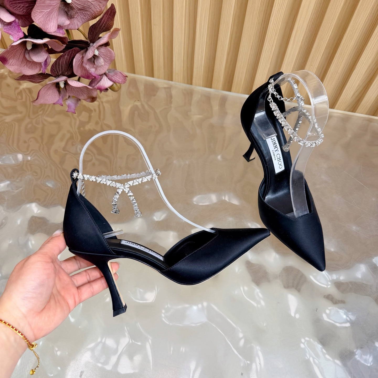 UA Jimmy Choo Stevie Pumps 9cm Heel
