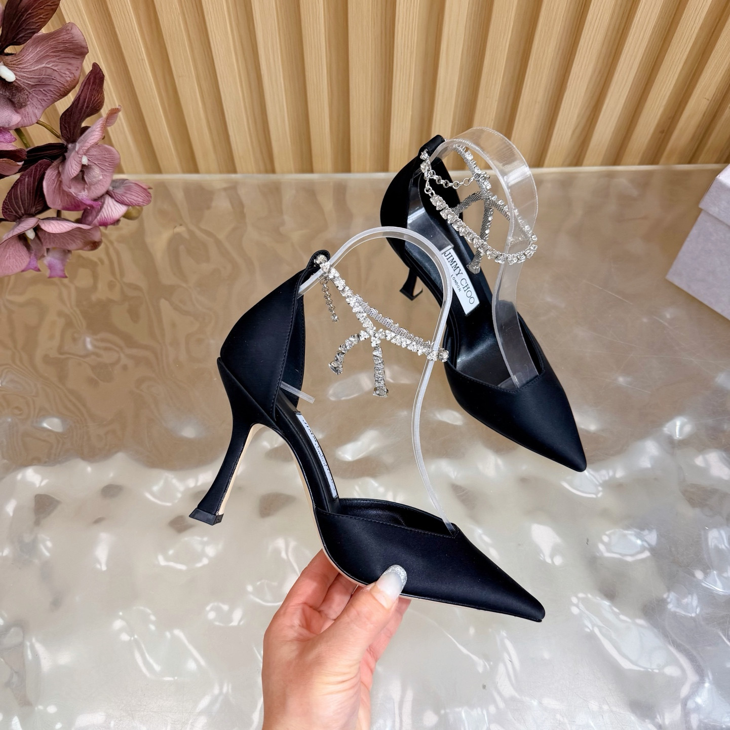 UA Jimmy Choo Stevie Pumps 9cm Heel